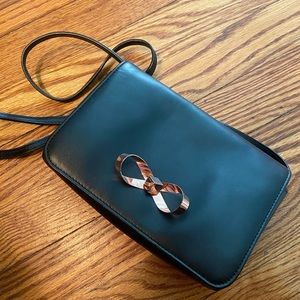 SOLD Black Crossbody Evening Bag